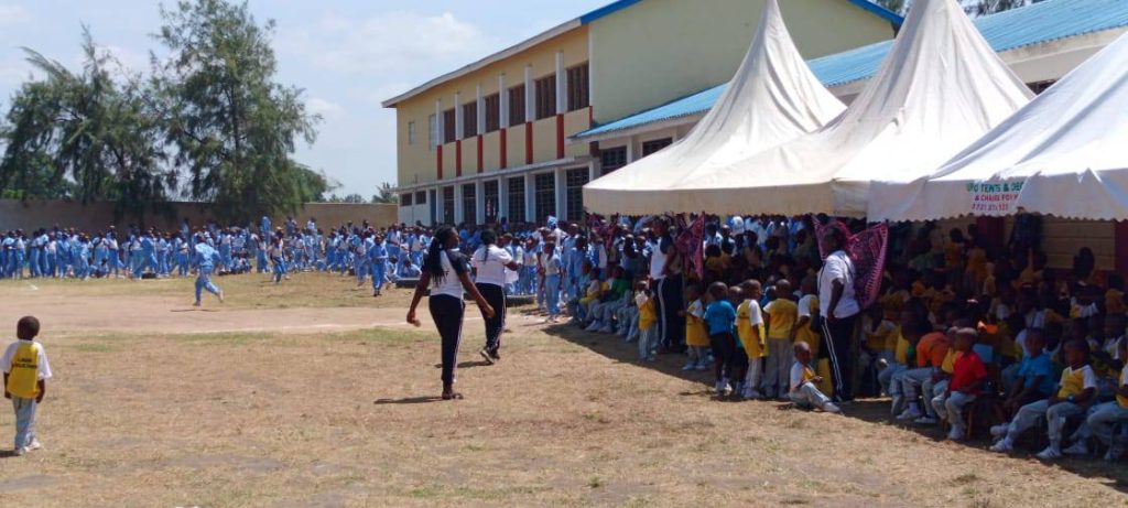 Sports Day Competition between Blessed Allamano Nursery and Consolata Nursery Schools at Blessed Allamano School ground